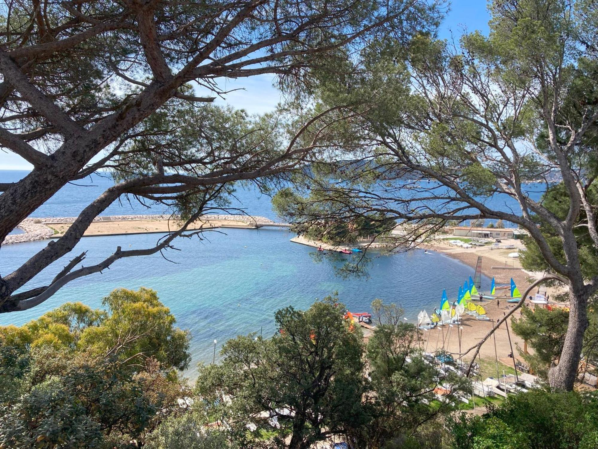 Haut De Villa Avec Terrasse Privative Jardin Et Parking Tout Pres Des Plages Tolón Exterior foto