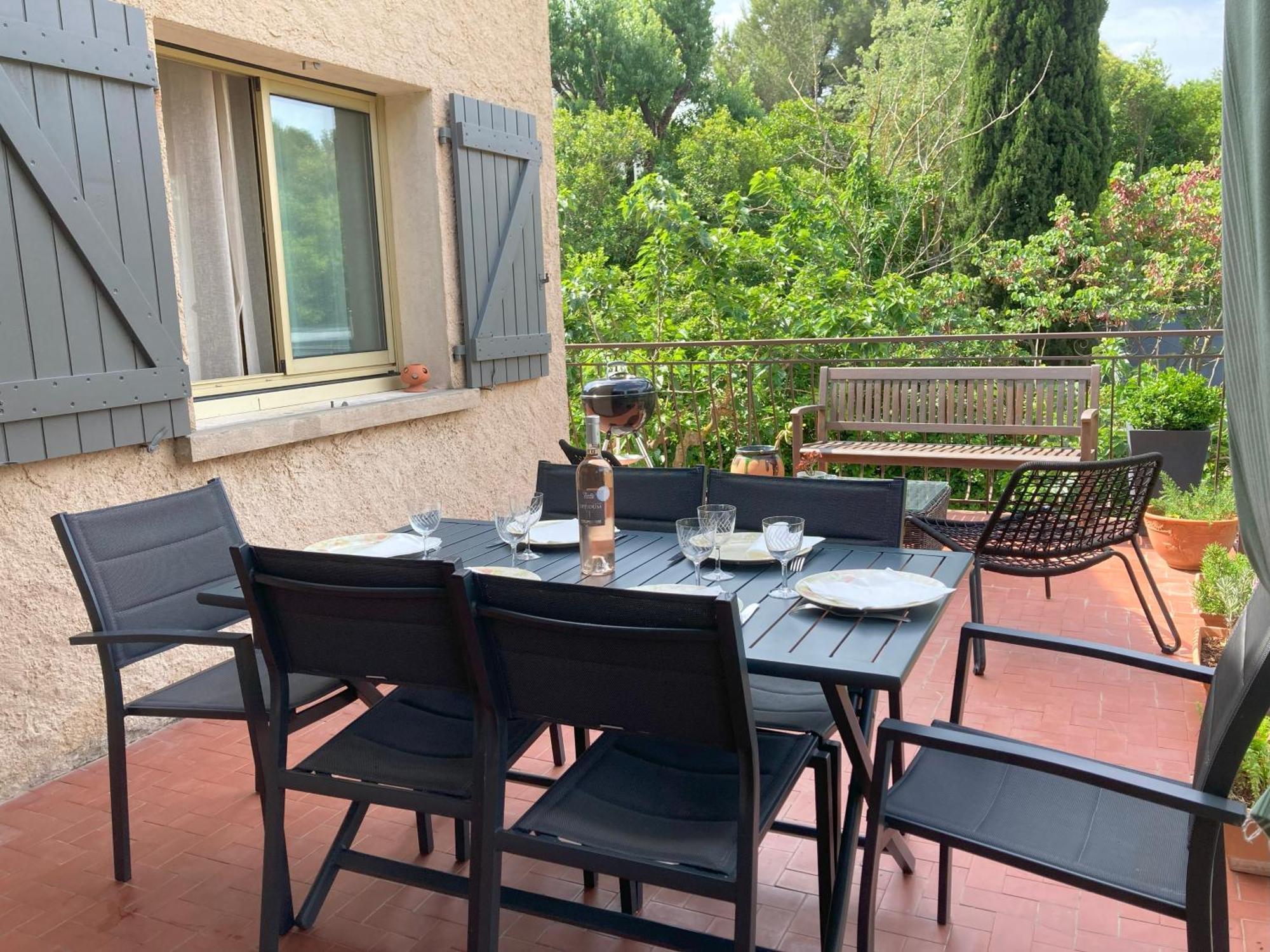 Haut De Villa Avec Terrasse Privative Jardin Et Parking Tout Pres Des Plages Tolón Exterior foto
